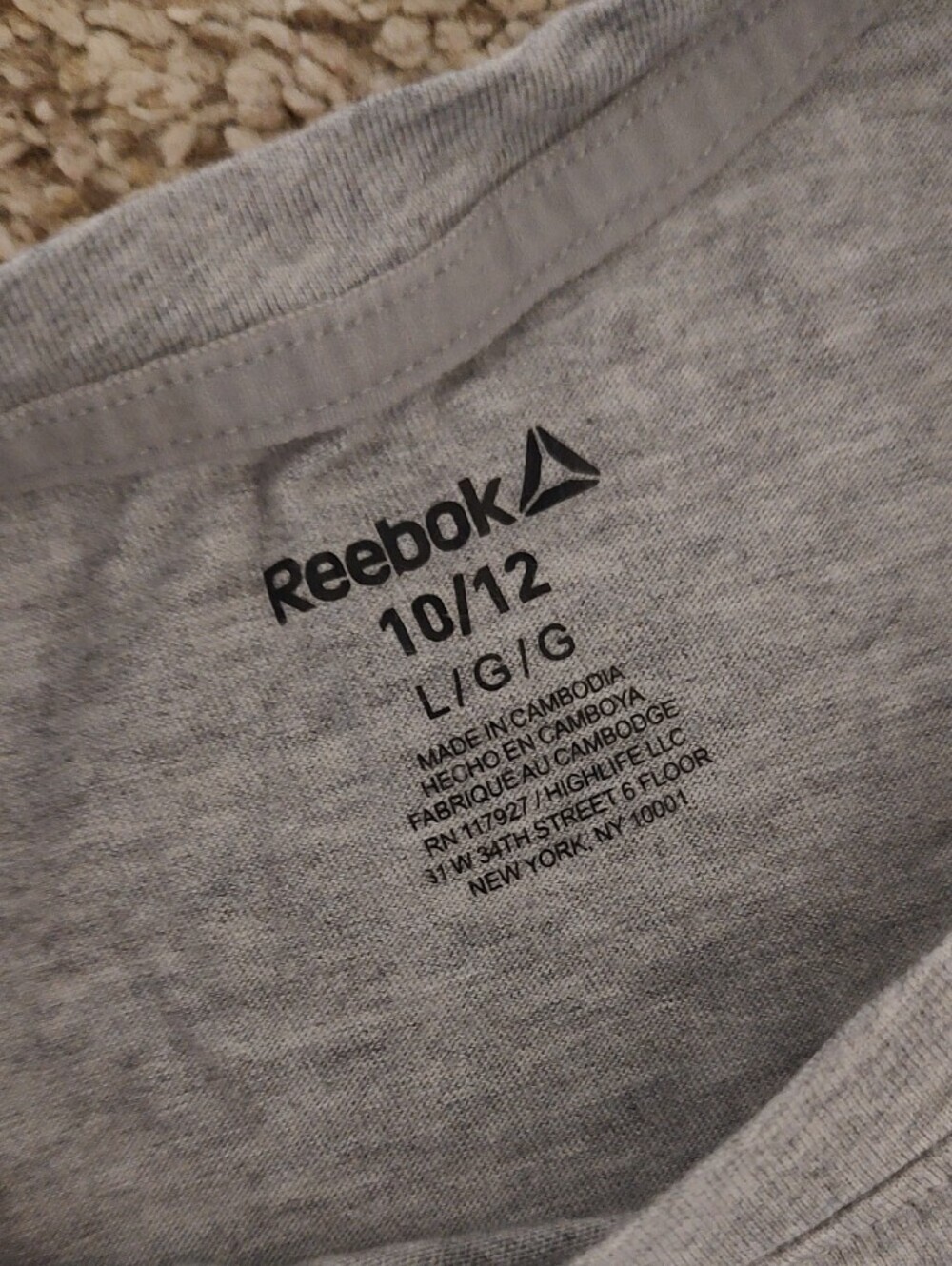 Girls Reebok Tank - Picture 3 of 4